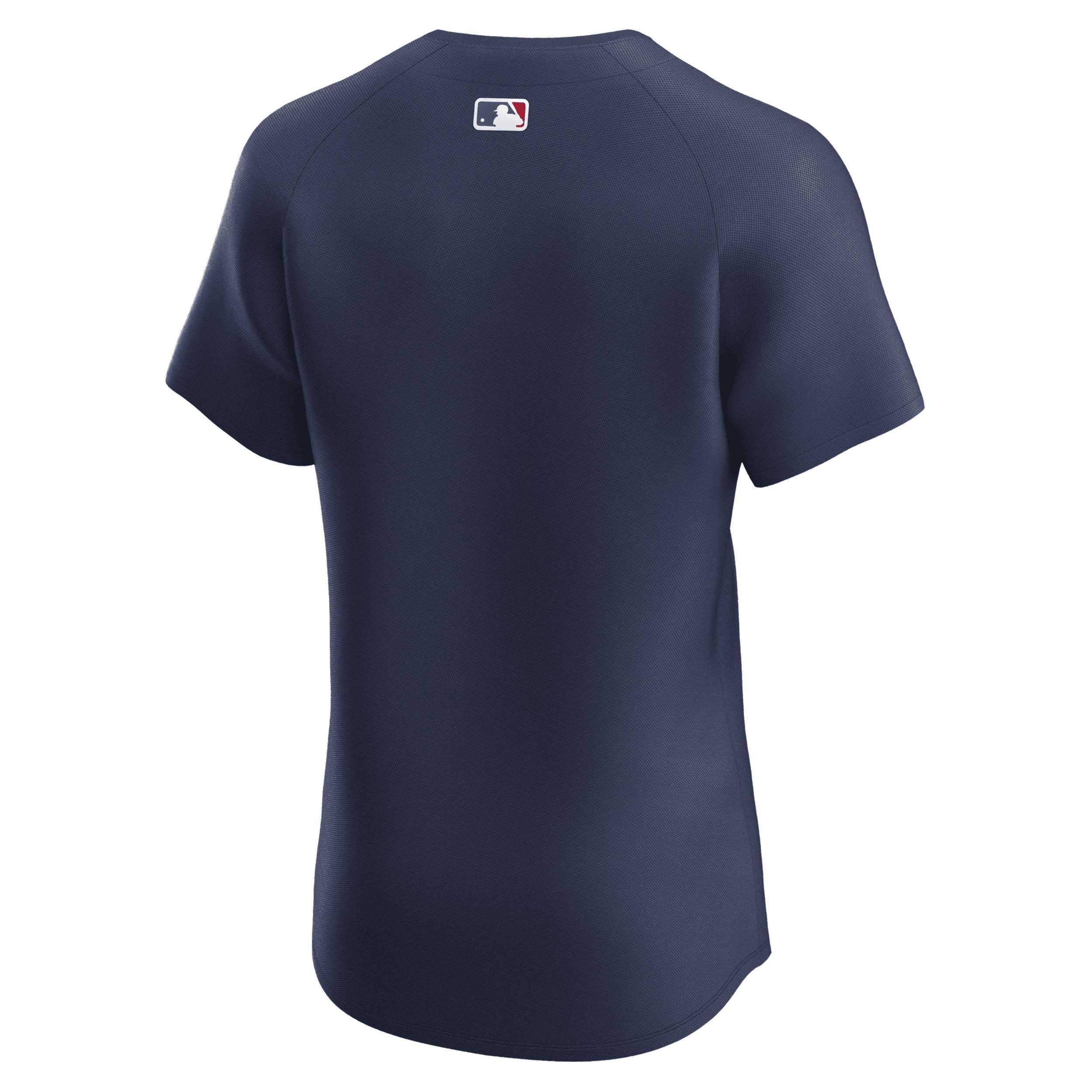 Mens Nike Boston Red Sox Alternate Elite Jersey Blue Product Image