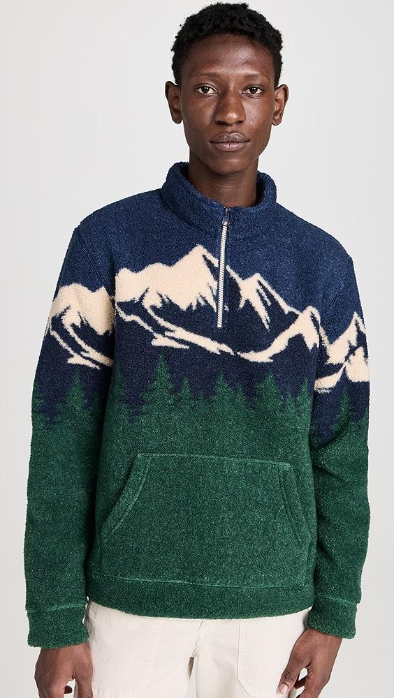 Marine Layer Archive Andes Sherpa Pullover | Shopbop Product Image