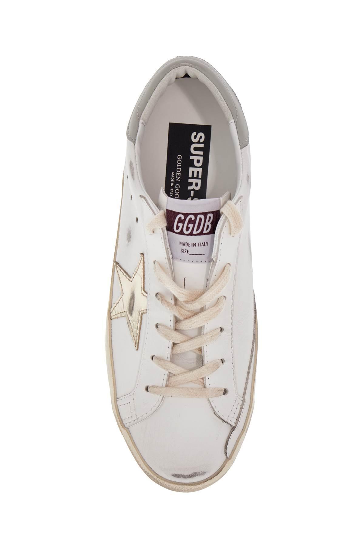 GOLDEN GOOSE Deluxe Brand Super Star Sneakers In White Product Image