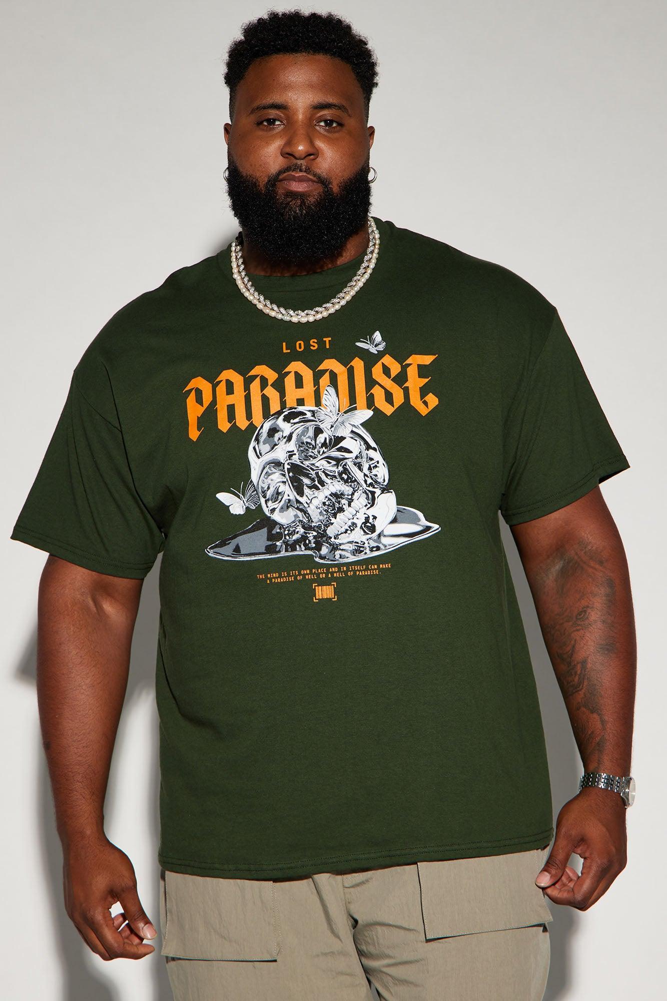 Lost Paradise Forever Short Sleeve Tee - Hunter Product Image