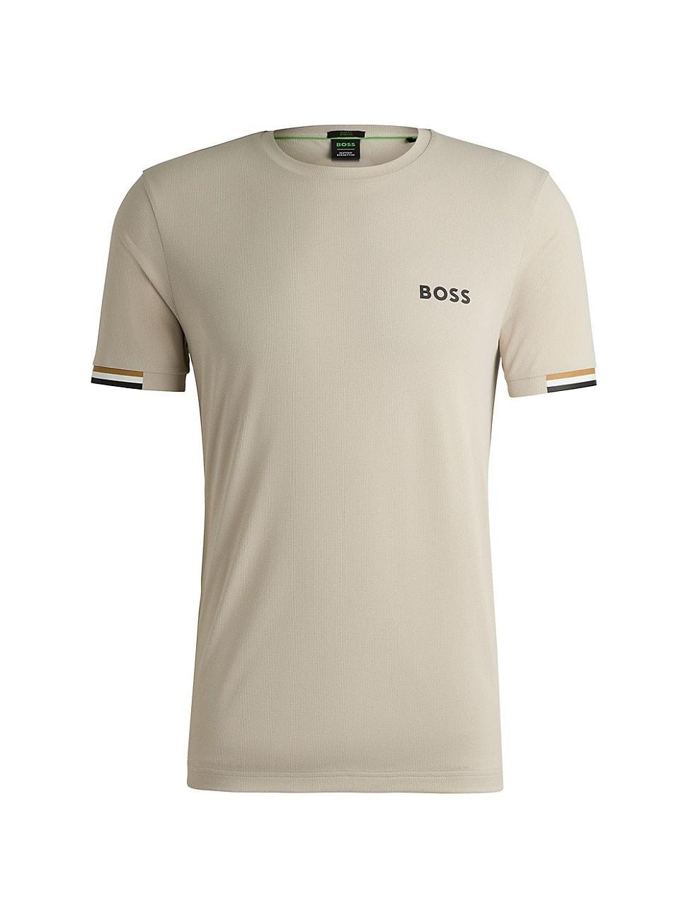 Mens BOSS x Matteo Berrettini Waffle Fabric T-Shirt Product Image