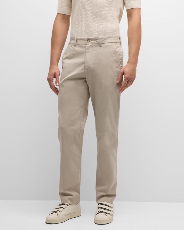 Vince Relaxed Cotton Chino Pants Product Image