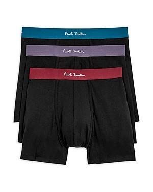 Paul Smith Contrast Logo Waistband Trunks, Pack of 3 Product Image