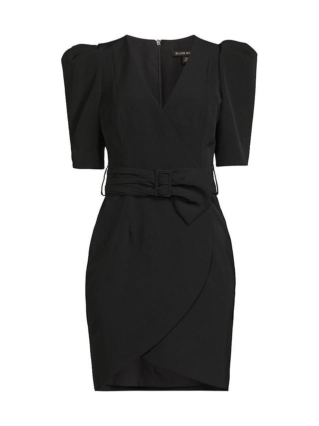 Black Halo Maricopa Puff Sleeve Cocktail Dress Product Image