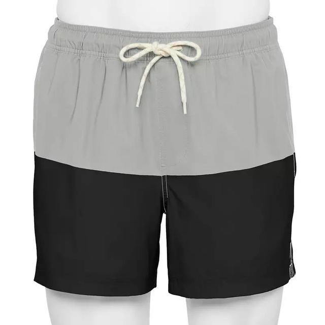 Mens Trinity Coast 5-in. Colorblock Swim Trunks Product Image