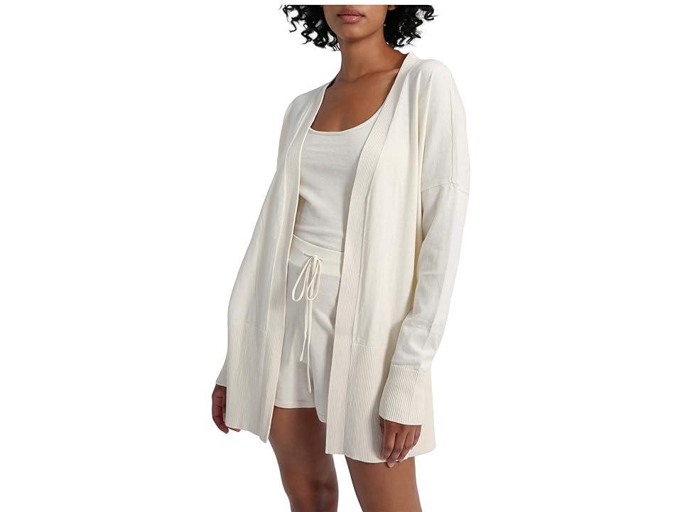 Sanctuary Essential Cardi (Milk) Women's Clothing Product Image