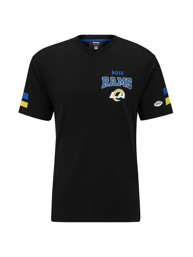 Mens BOSS x NFL Cotton-Blend T-Shirt Product Image