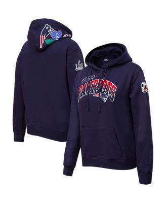 Womens Pro Standard Navy New England Patriots Local Patch Pullover Hoodie Product Image