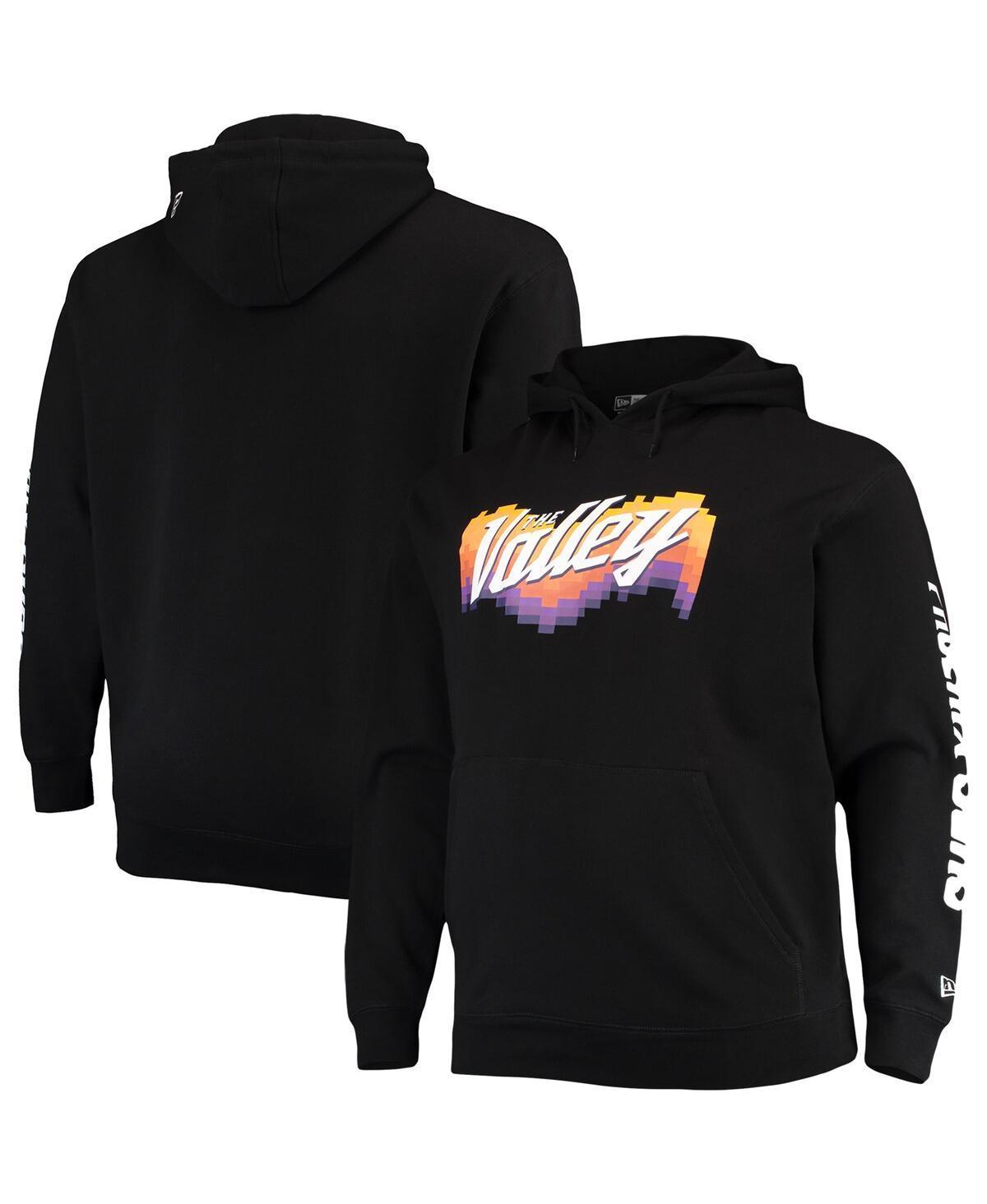 Mens New Era Black Phoenix Suns 2021/22 City Edition Big & Tall Pullover Hoodie Product Image