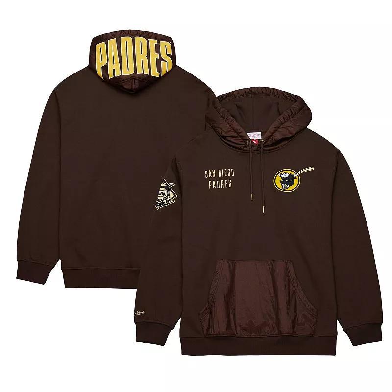 Mens Mitchell & Ness San Diego Padres Team OG 2.0 Current Logo Pullover Hoodie Product Image