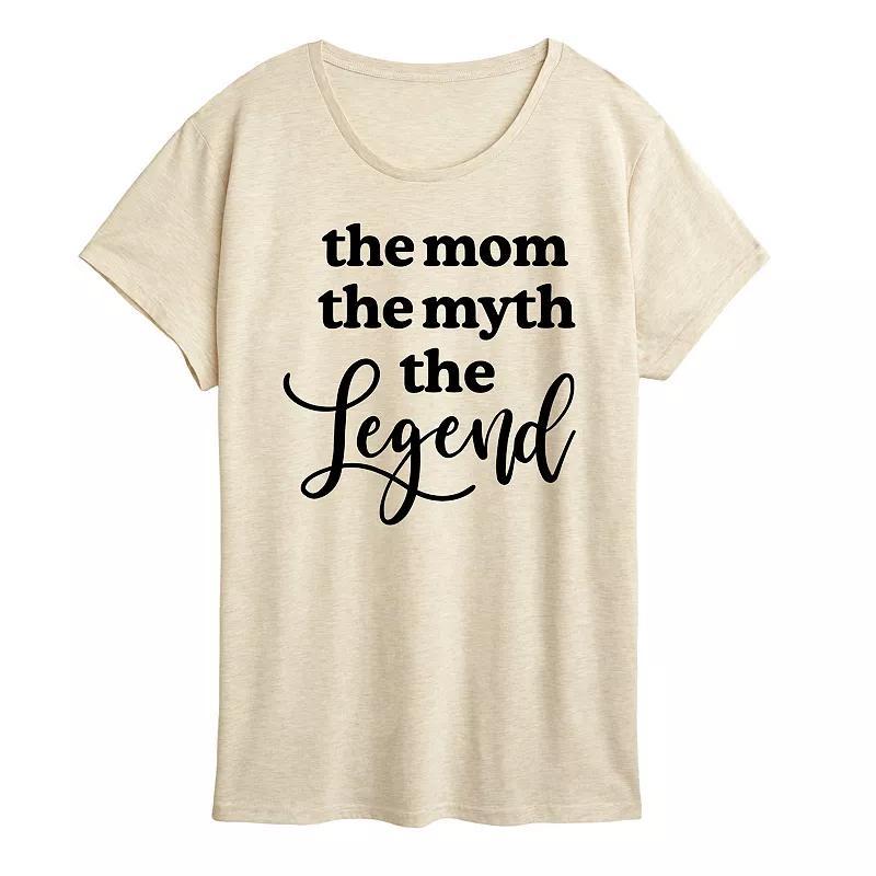 Womens Mom Myth Legend Graphic Tee Product Image