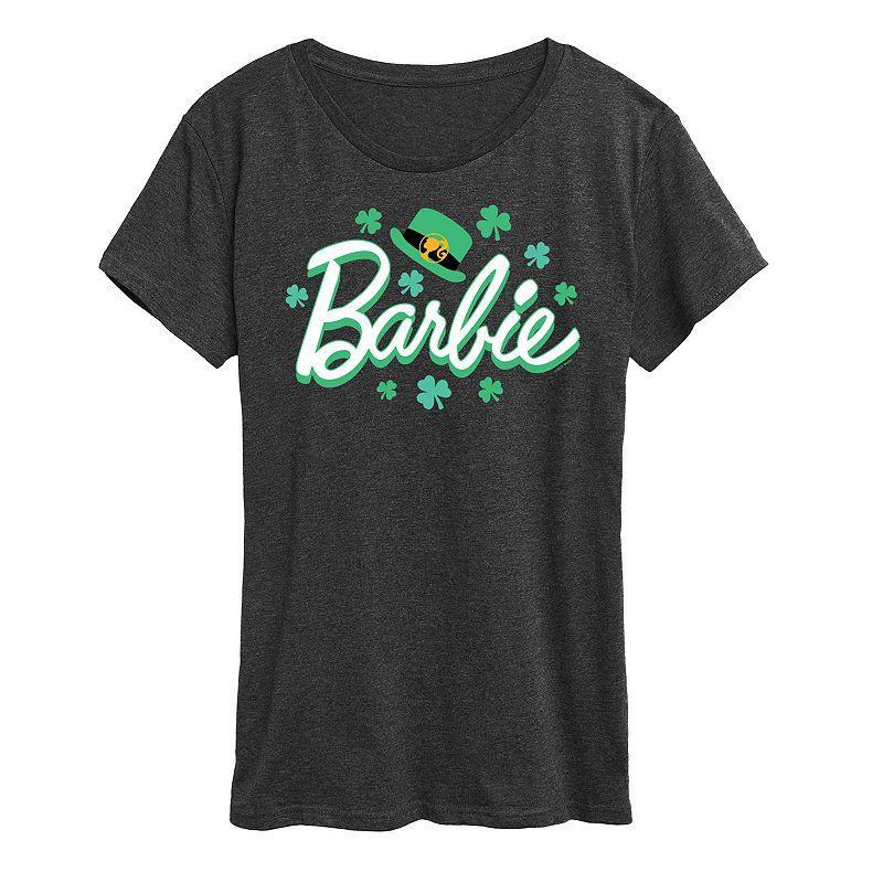 Womens Barbie St. Patricks Logo Graphic Tee Product Image