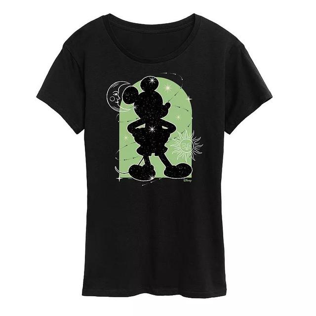 Disneys Mickey Mouse Plus Celestial Graphic Tee, Womens Product Image