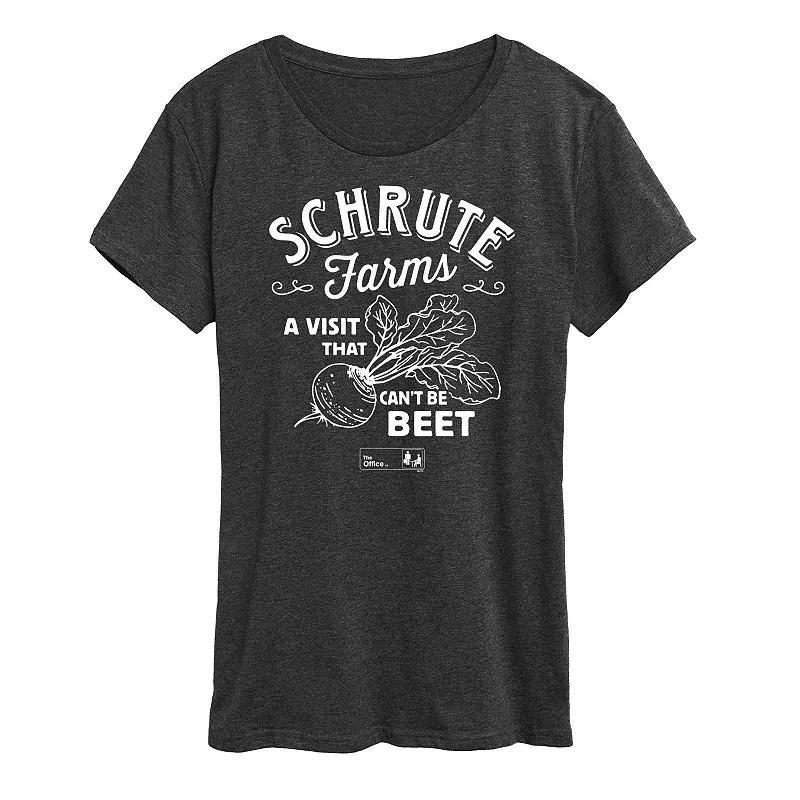 Womens Scrabble Skilled Tee Heather Grey Product Image