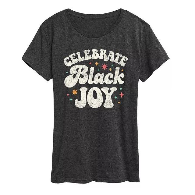 Plus Celebrate Joy Graphic Tee, Womens Product Image