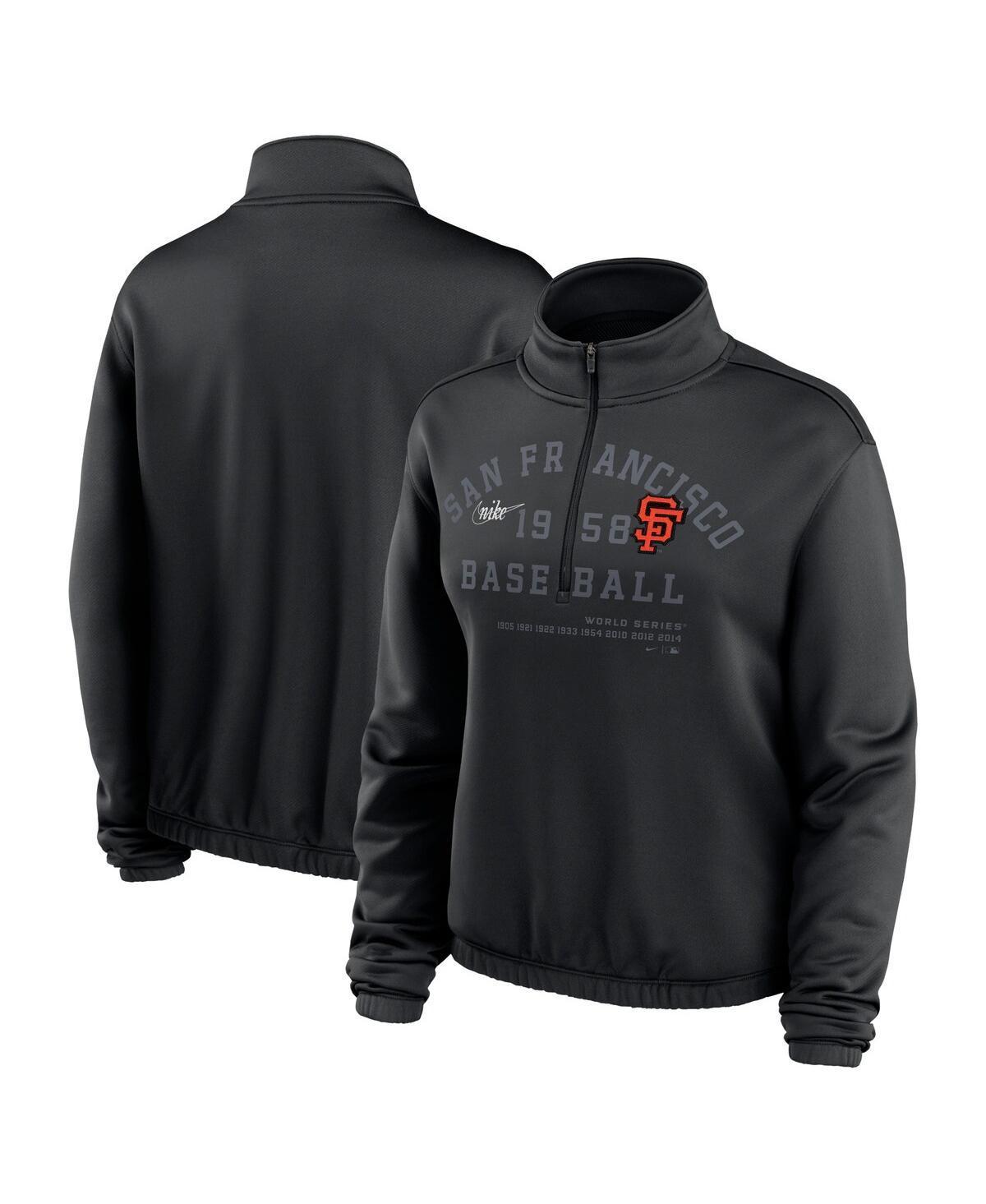 Womens Nike Royal St. Louis Cardinals Rewind Splice 1/4-Zip Sweatshirt Product Image