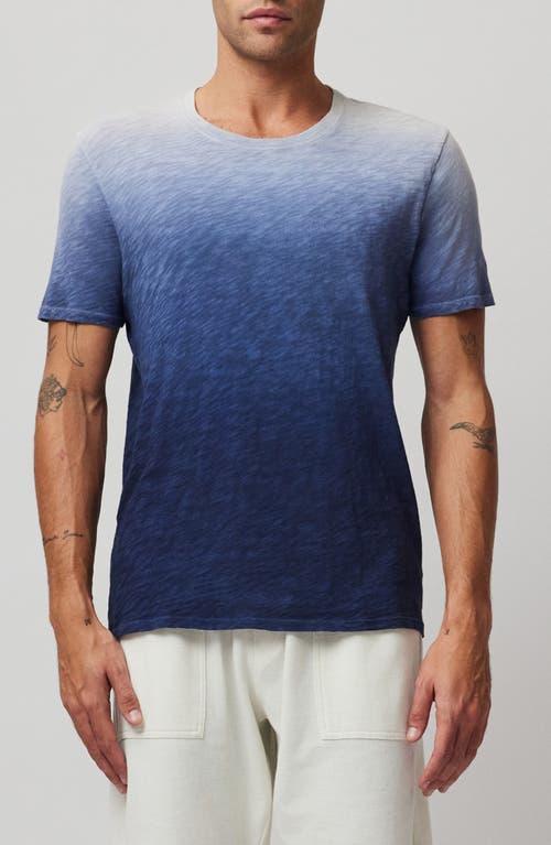 Mens Ombr Cotton Crewneck T-Shirt Product Image