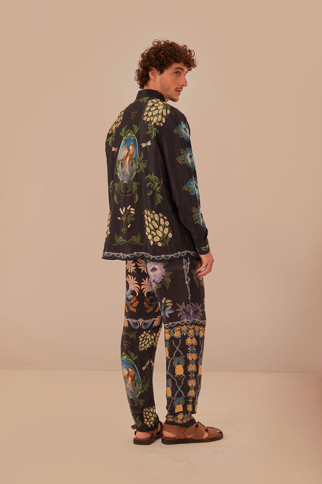 Black Winter Garden Pants, WINTER GARDEN BLACK / M Product Image