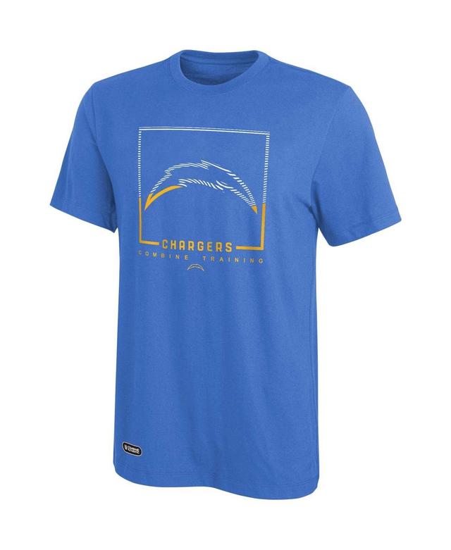 Mens Powder Blue Los Angeles Chargers Combine Authentic Clutch T-Shirt Product Image