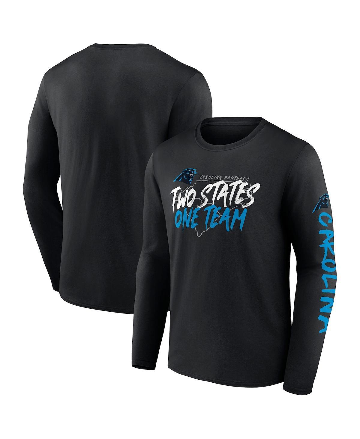 Mens Fanatics Branded Carolina Panthers Hometown Collection Sweep Long Sleeve T-Shirt Product Image