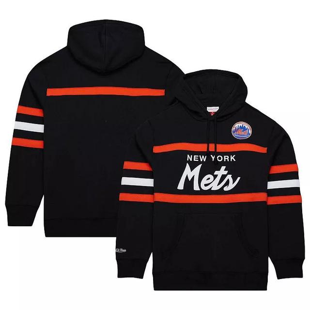 Mens Mitchell & Ness New York Mets Head Coach Pullover Hoodie Product Image