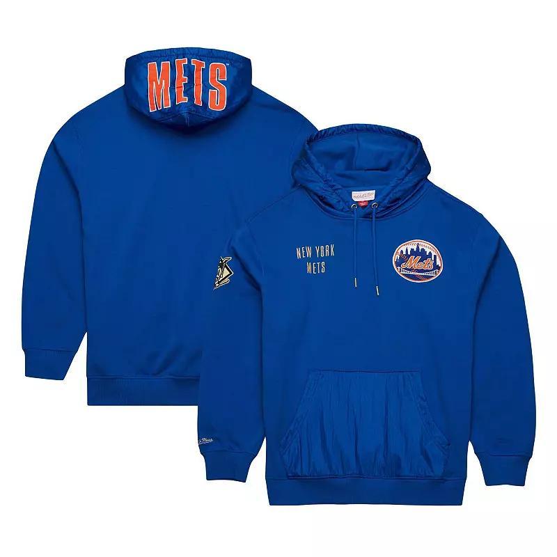 Mens Mitchell & Ness Royal Chicago Cubs Team OG 2.0 Current Logo Pullover Hoodie Product Image