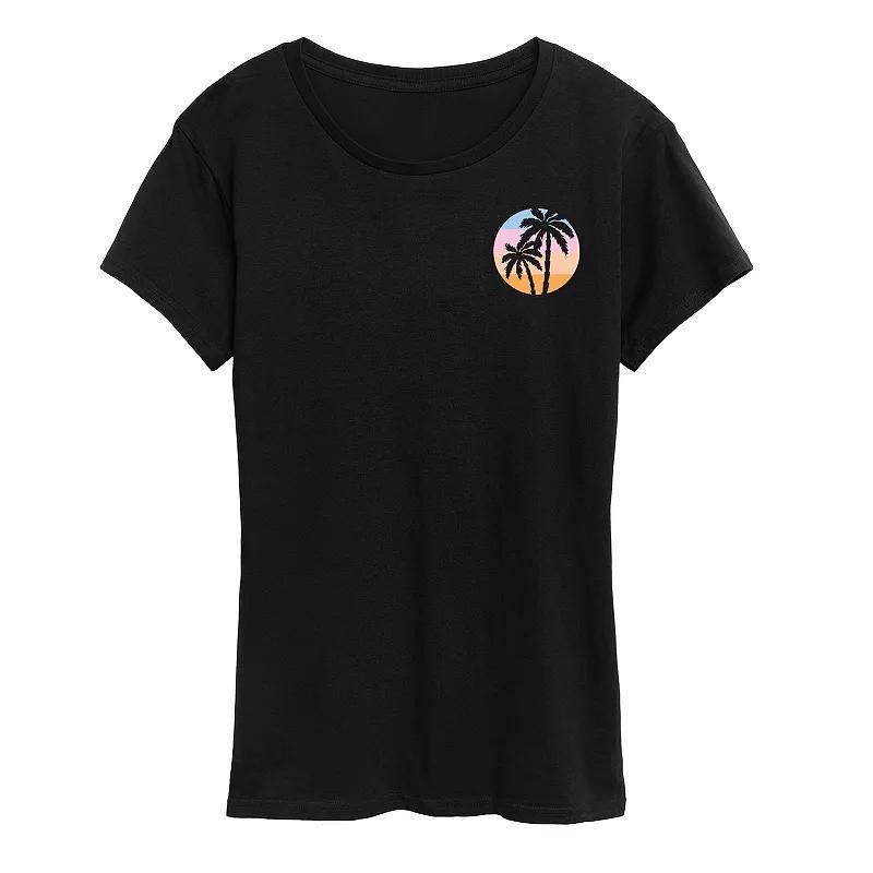 Instant Message Womens Womens Tee Shirts BLACK Dandelion Graphic Tee - Women, Juniors, Plus & Petite Plus Product Image