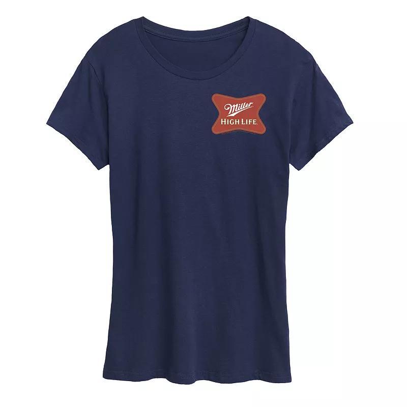 Womens Miller High Life Logo Graphic Tee Product Image