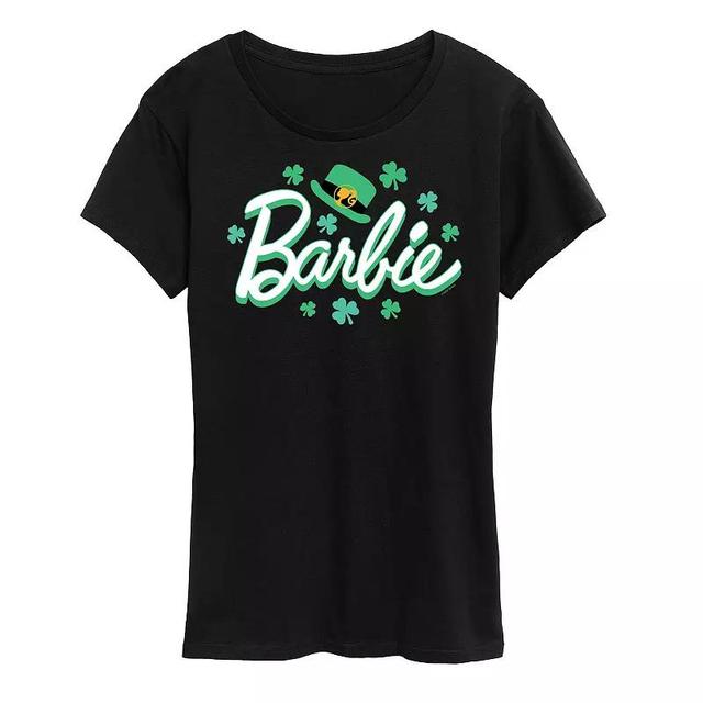 Womens Barbie St. Patricks Logo Graphic Tee Product Image