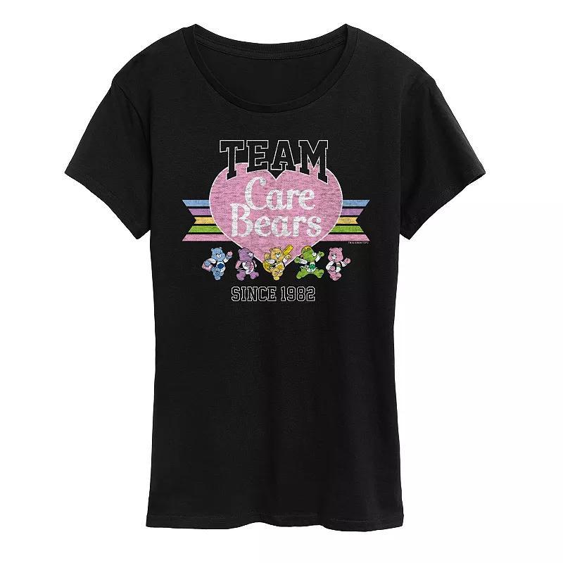 Womens Care Bears Team Care Bears Graphic Tee Product Image