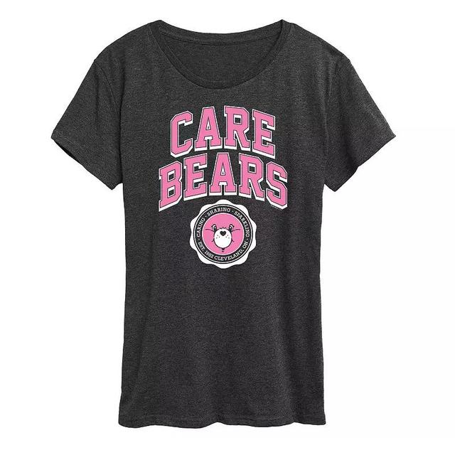 Womens Care Bears Varsity Seal Graphic Tee Blue Product Image