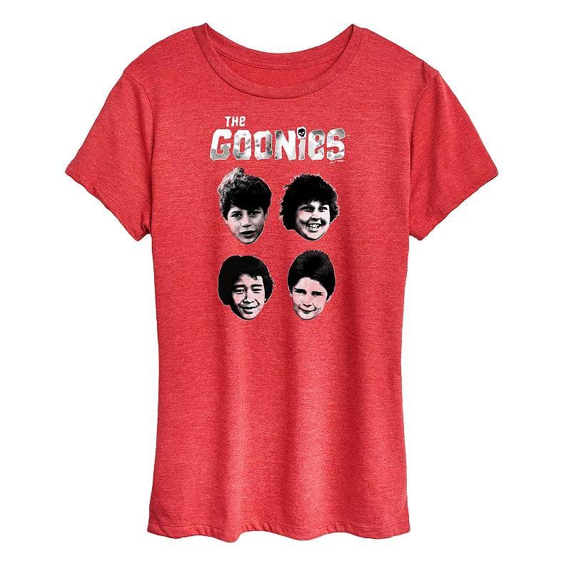 Womens The Goonies Face Grid Graphic Tee Product Image