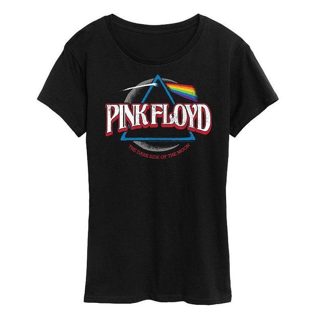 Womens Pink Floyd DSOTM Crescent Graphic Tee, Girls Product Image