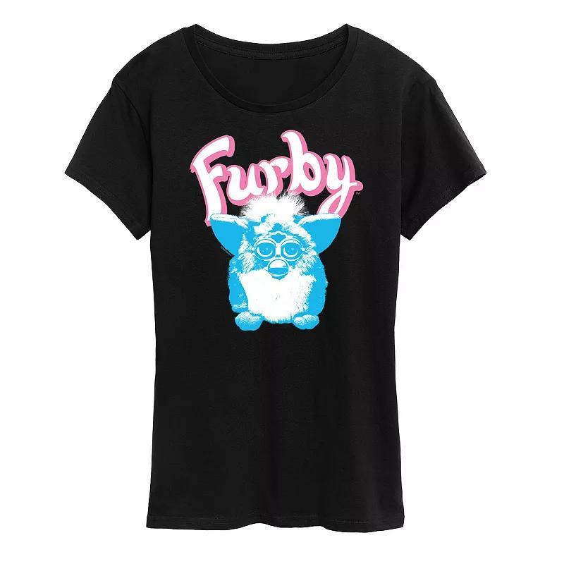 Womens Furby Photoreal Logo Graphic Tee Product Image