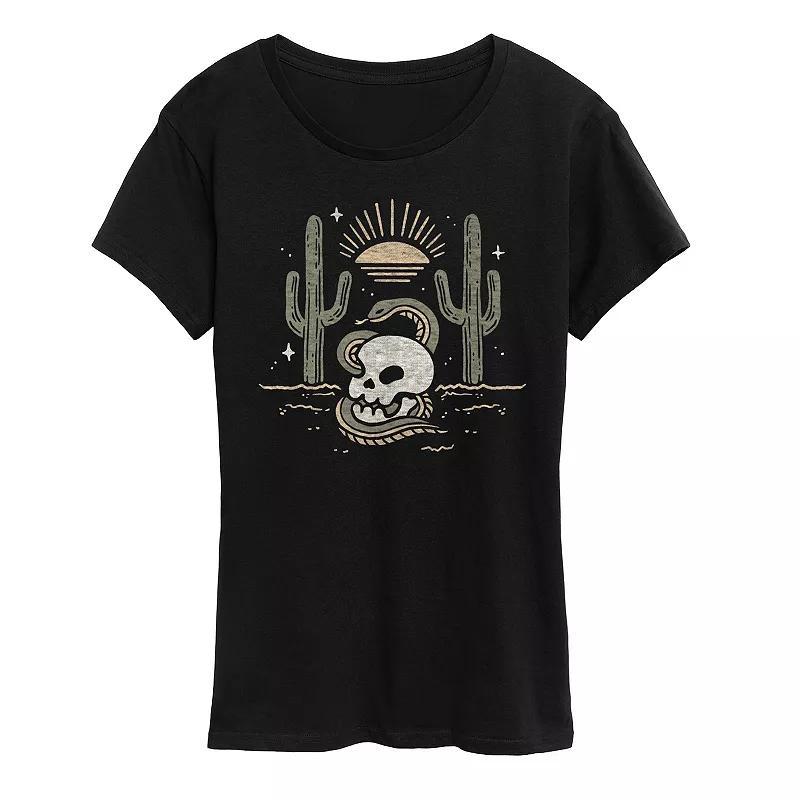 Womens Desert Snake Graphic Tee Product Image