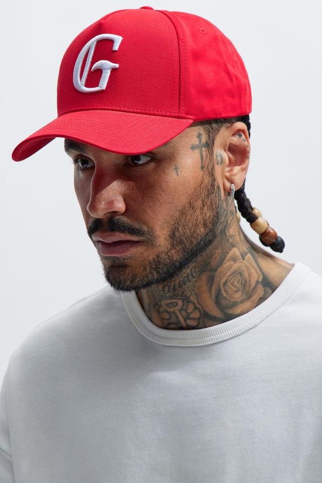 Georgia Snapback Hat - Red Product Image