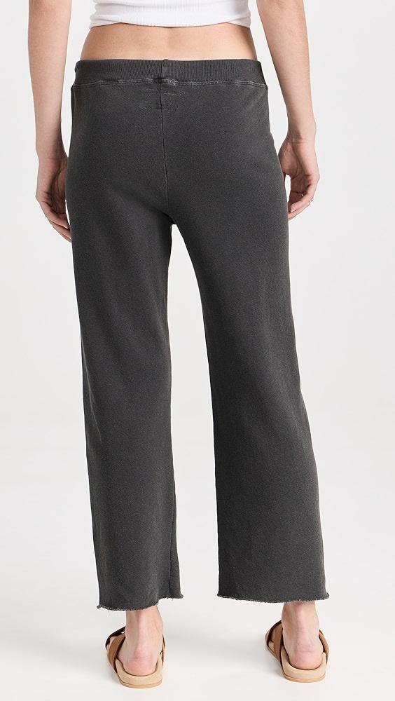 THE GREAT. The Wide Leg Cropped Sweatpants | Shopbop Product Image