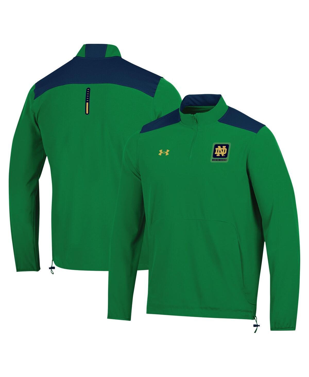 Mens Under Armour Notre Dame Fighting Irish 2023 MotivateHalf-Zip Top Product Image