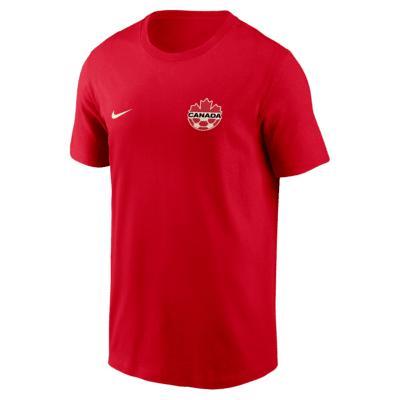 Canada Men's Nike Dri-FIT Soccer T-Shirt Product Image