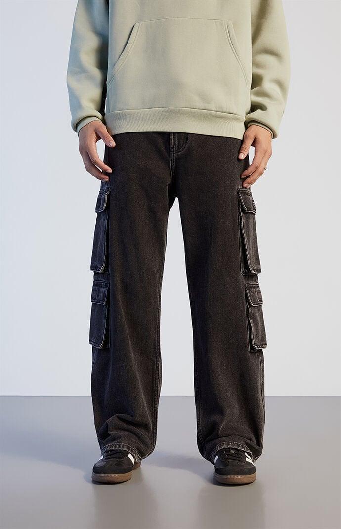 PacSun Mens Baggy Cargo Jeans Product Image