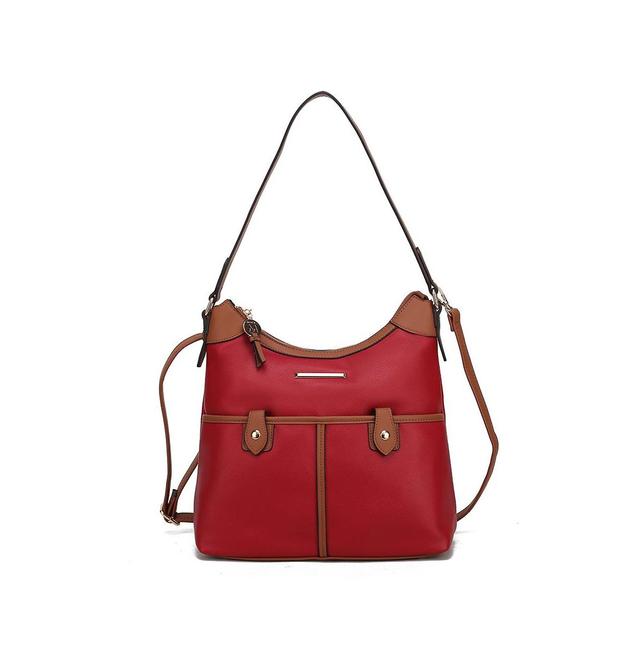 Mkf Collection Harper Color Block Women s Shoulder Bag by Mia K Product Image