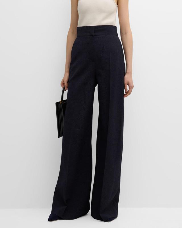 Womens Cervo Wool-Blend Wide-Leg Pant Product Image