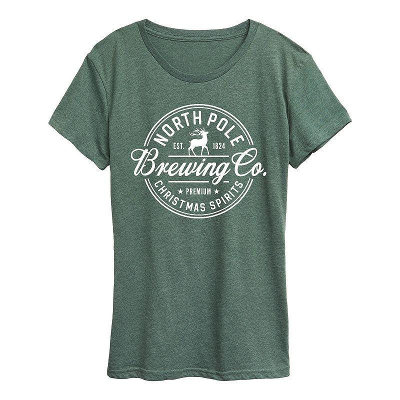 Plus North Pole Brewing Co Graphic Tee, Womens Product Image