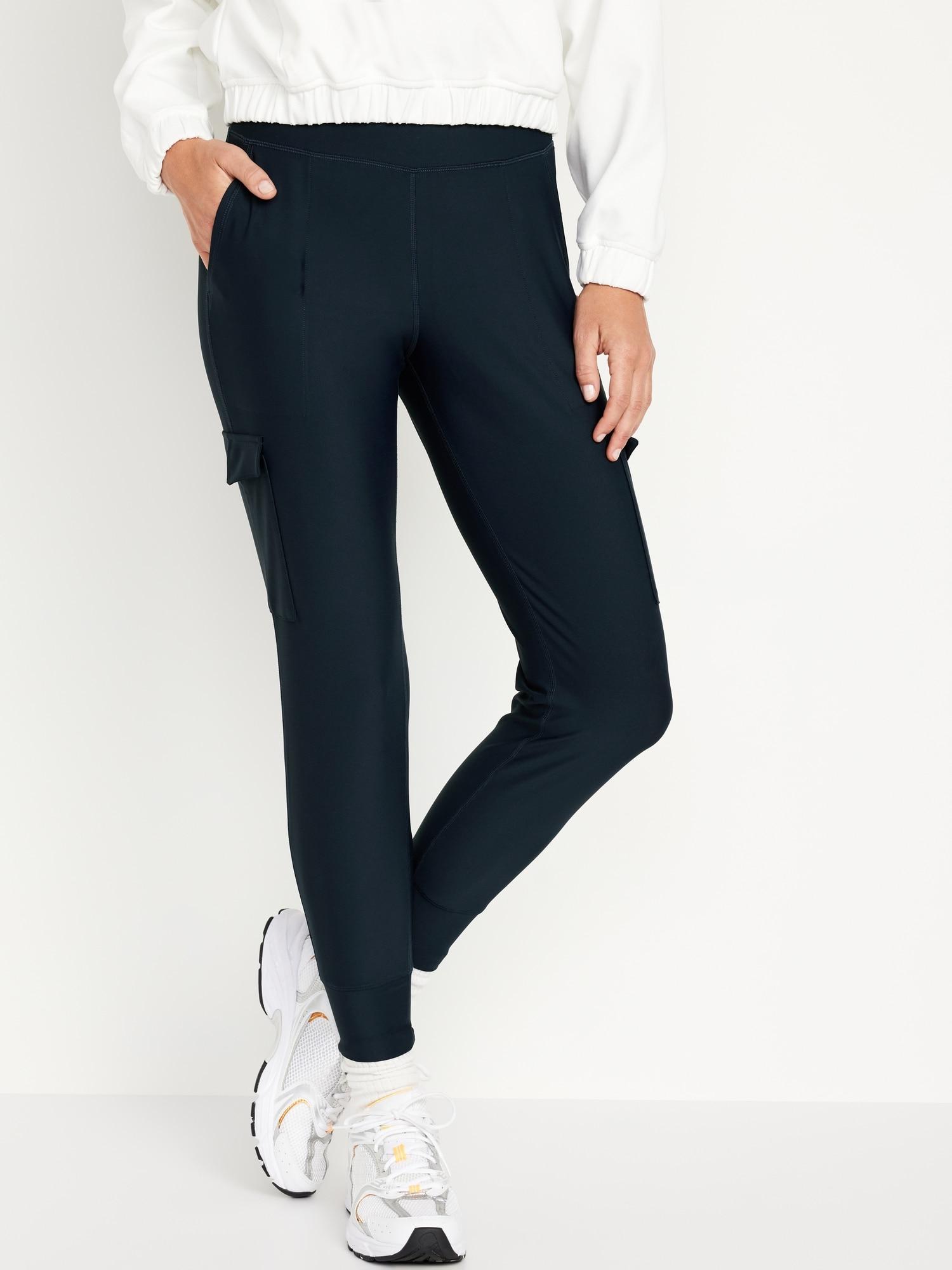 High-Waisted PowerSoft Cargo Joggers for Women Product Image