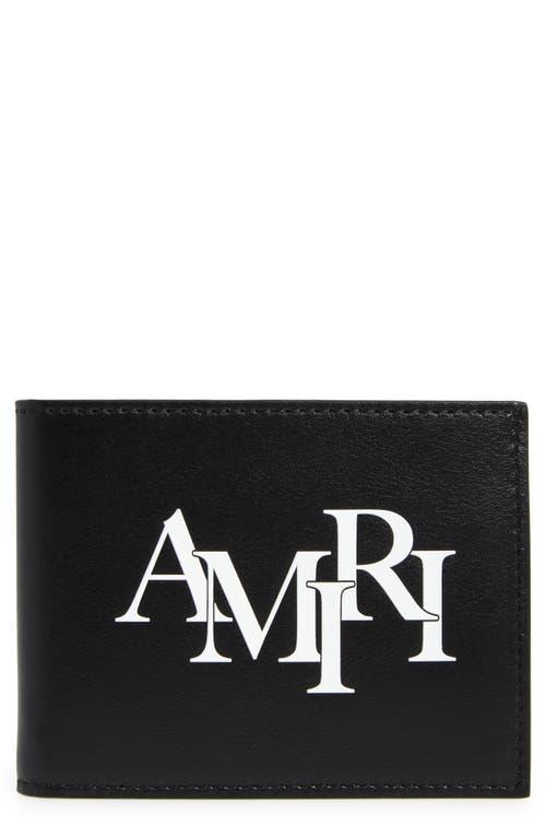 Amiri Staggered Bi-Fold Black.. Product Image