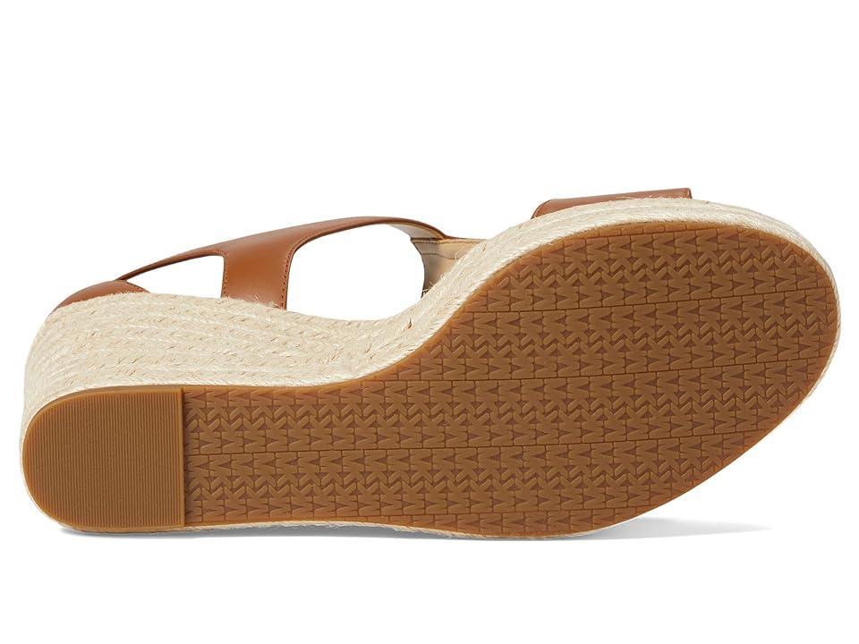 MICHAEL Michael Kors Berkley Mid Wedge (Luggage) Women's Shoes Product Image