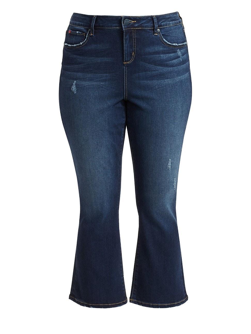 Womens High-Rise Bootcut Jeans Product Image