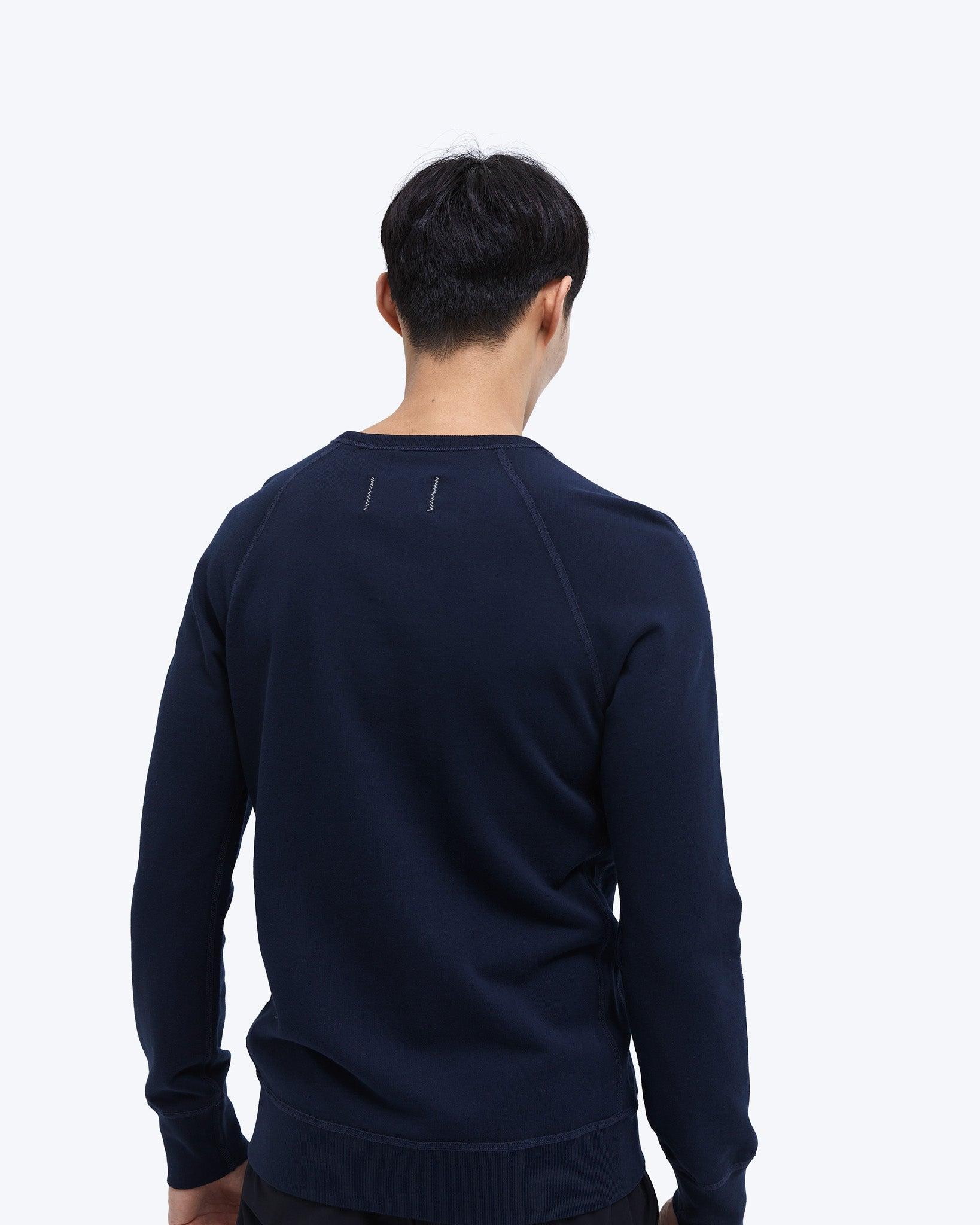 Lightweight Terry Slim Crewneck Male Product Image