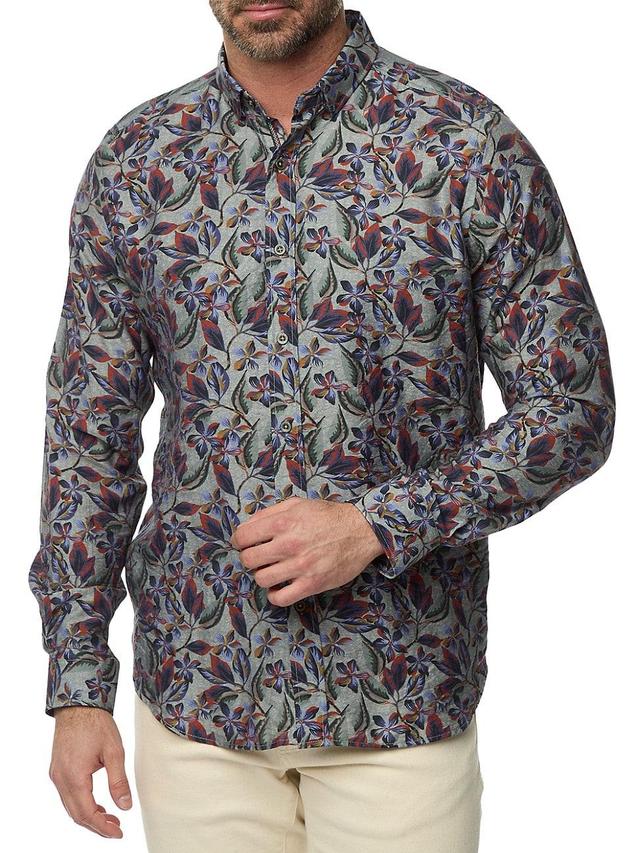 Mens Ziton Floral Shirt Product Image