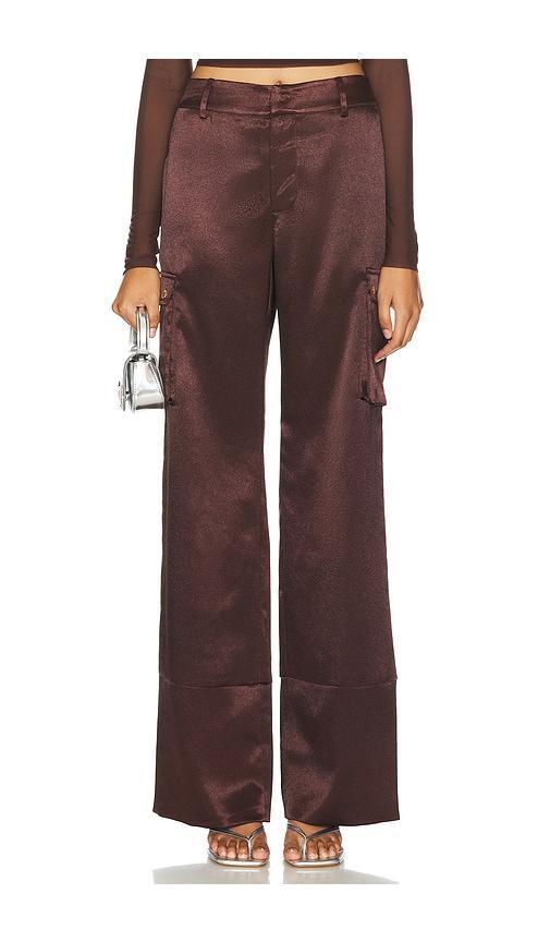 CARGOHOSE AUS SATIN GALIA Product Image